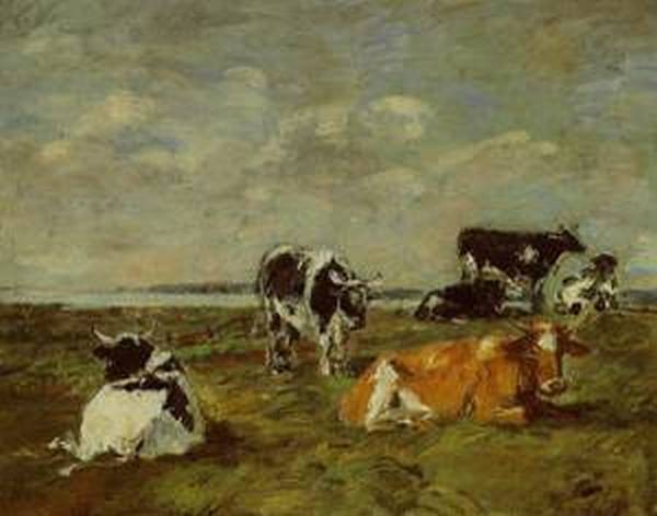 Cows near the Sea 1892 1896